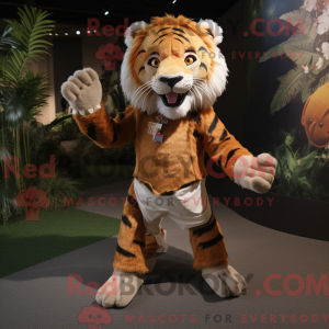 Saber-Toothed Tiger mascot...