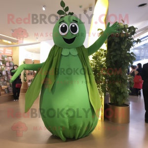 Olive Beanstalk maskot...