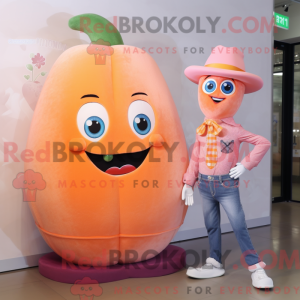 Peach Candy Box mascot...