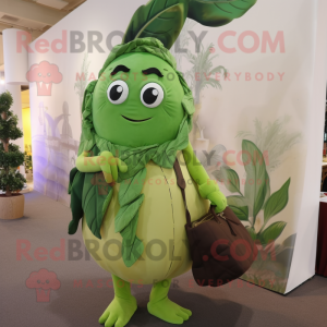 Olive Beanstalk maskot...