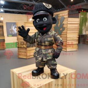 Black Soldier maskot...