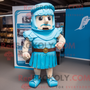 Sky Blue Roman Soldier...