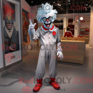 Maskotka Silver Evil Clown...