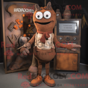 Disfraz de mascota de Rust...