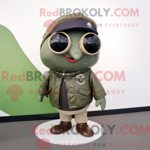 Maskottchenkostüm Olive...