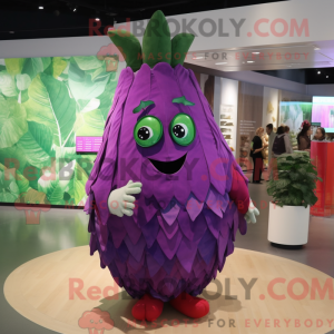 Purple Watermelon mascot...