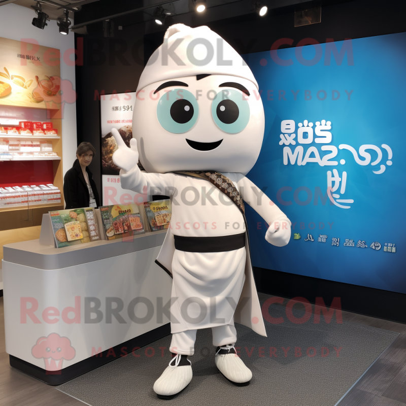 nan Miso Soup mascot costume character dressed with a Joggers and Pocket squares