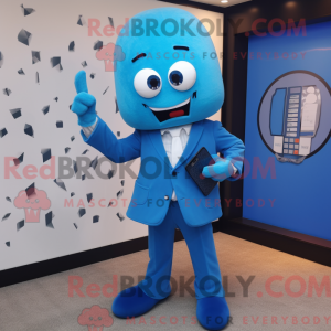 Disfraz de mascota de Blue...