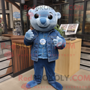 Blue Seal maskotdraktfigur...