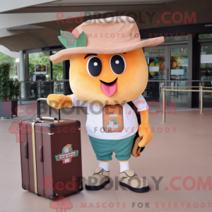 Peach Nachos mascot costume...