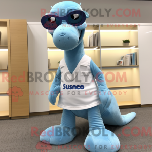 Himmelblå Diplodocus...