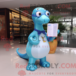 Himmelblå Diplodocus...