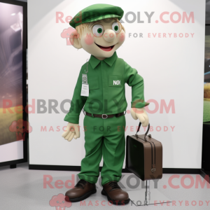 Green Beer mascot costume...