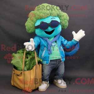 Turkis Broccoli maskot...