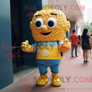 Yellow Pop Corn mascot...