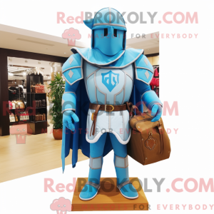 Sky Blue Medieval Knight...