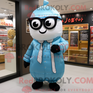 Sky Blue Sushi mascot...