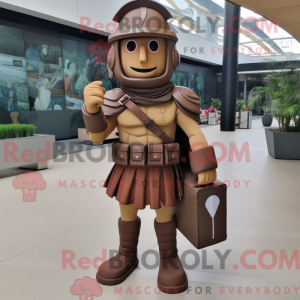 Brown Spartan Soldier...