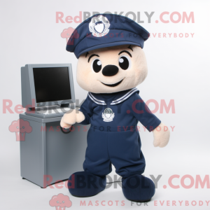 Navy Computer Maskottchen...