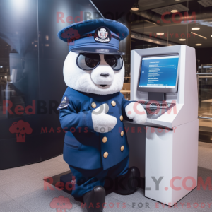 Navy Computer mascotte...