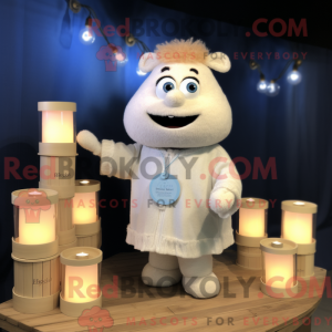 Cream Scented Candle mascot...