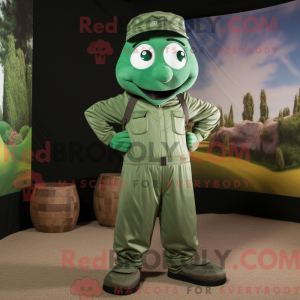 Green Moussaka mascot...