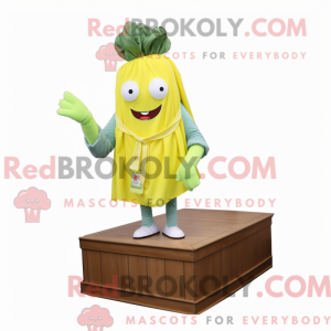 Citrongul selleri maskot...