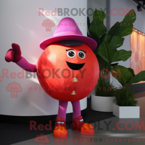Magenta Grapefruit mascot...