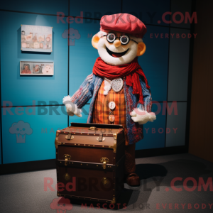Skattekiste maskot kostume...