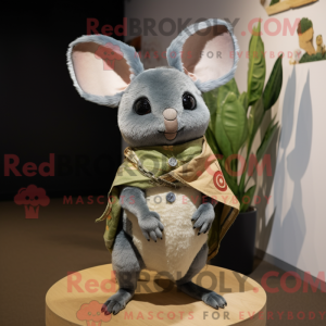 Oliven Chinchilla maskot...