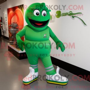 Green Pair Of Ice Skates...