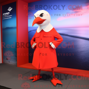 Disfraz de mascota Red Gull...
