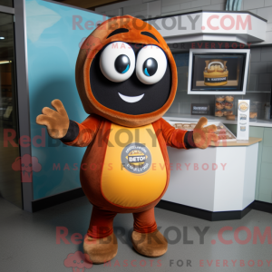 Postava maskota Rust Bagels...