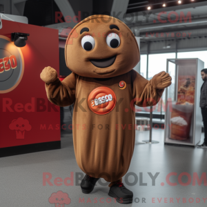 Rust Bagels maskot kostume...