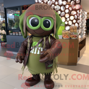 Olive Chocolates mascot...