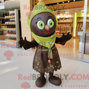 Olive Chocolates mascot...