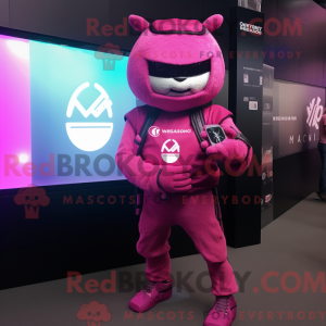Magenta Alliance maskot...