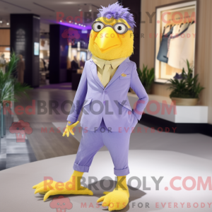 Lavender Canary mascot...