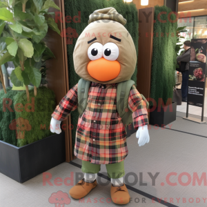 Olive Apricot mascot...