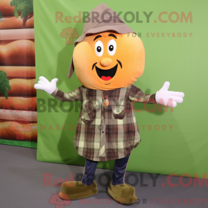 Olive Apricot mascot...