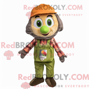 Olive Apricot mascot...
