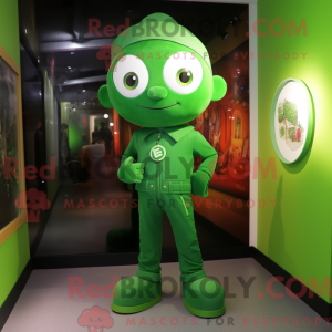 Forest Green Pendant mascot...