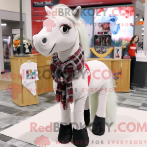 White Mare mascot costume...