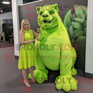 Lime Green Smilodon...