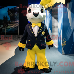 Costume de mascotte de Navy...