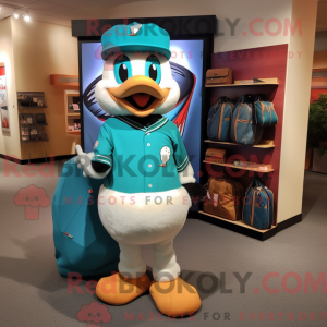 Turquoise Geese mascot...
