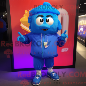 Blue Candy Box mascot...