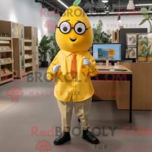 Costume mascotte de mangue...