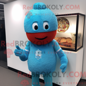 Cyan Fried Rice mascot...