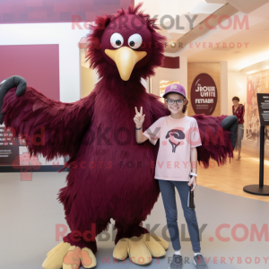 Maroon struds maskot...